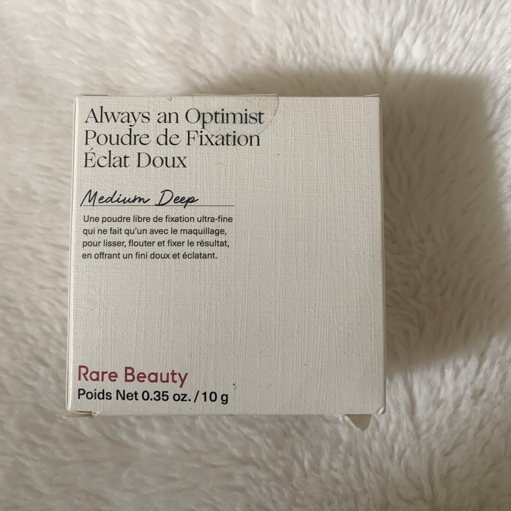 Rare Beauty Always an Optimist Soft Radiance Setting Powder Shade: Medium Deep